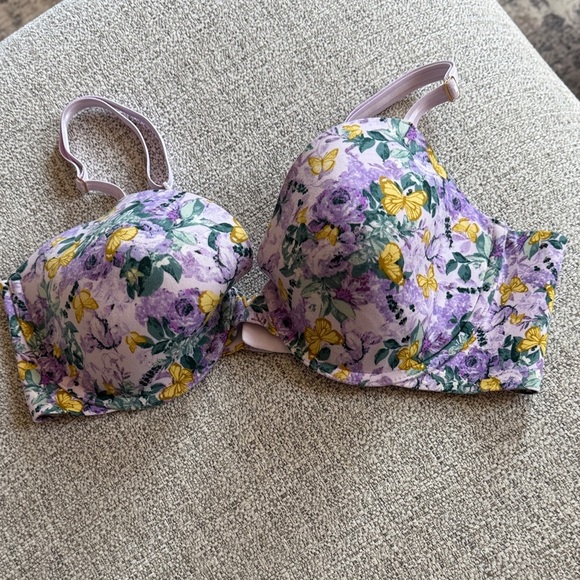 Victoria's Secret Other - Victoria's Secret Purple Floral Bra